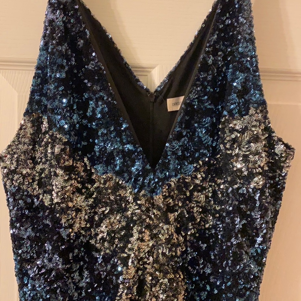 Dress the population sequin body con dress